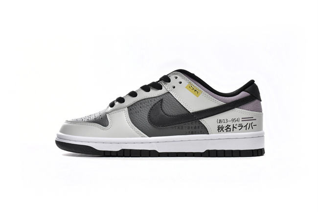 Men's Dunk Low Grey/White Shoes 0344 Men's Dunk Low Grey/White Shoes 0344